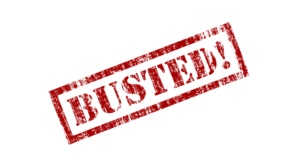 Free illustrations of Busted